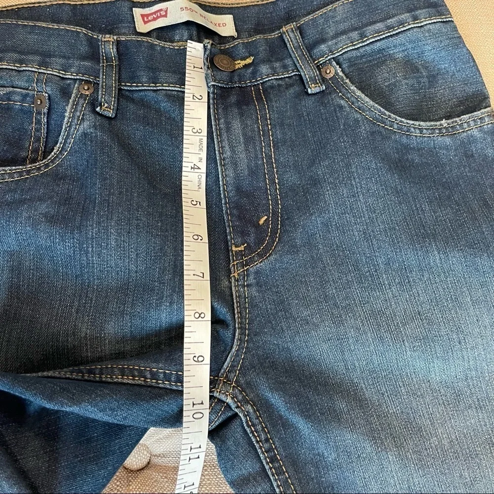 N: Levi’s Kids 550 Relaxed Blue Jean Sz 16 28x28
